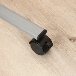 Dry Erase*Mind Reader Mobile Double-Sided Dry-Erase Whiteboard, Aluminum Frame, 47