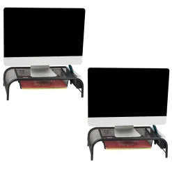 Clearance Mind Reader Monitor Stand with Paper Tray, Up to 24