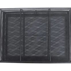 Clearance Mind Reader Monitor Stand Laptop Riser with Storage Drawer, Black (2TDMESHY-BLK)