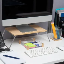 Hot Mind Reader Monitor Stand and Laptop Riser, Brown (MODMONSTA-BRN)