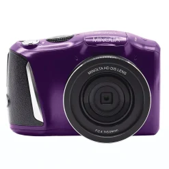 MINOLTA 48 MP/4K Ultra HD Digital Camera with 16x Digital Zoom, Purple (MND50-P)