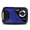 MINOLTA 21 MP/1080p Waterproof Digital Camera with 4x Digital Zoom, Blue (MN30WP-BL)
