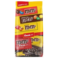 Mars M&M'S Fun-Size Milk Chocolate Candy Pack, 19.41 oz., 35 Pieces (460668)