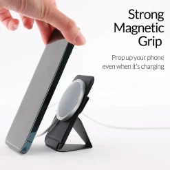 MOFT Snap-on Phone Stand and Wallet for iPhone 12 and 13 Series, Oxford Blue (MS007MS-1-BU2021)