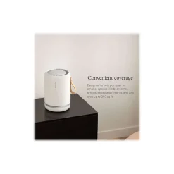 Molekule Air Mini+ True HEPA Tabletop Air Purifier, 5-Speed, White (MN2PH-US)