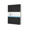 Journals|Moleskine Cahier Journal, 7.5" x 9.5", Dotted Ruled, Black, 80 Pages, 3/Pack (8058341719220)