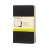 Journals|Moleskine Cahier Pocket Pocket Journal, 3.5" x 5.5", Black, 64 Pages (704918XX)