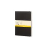Notebooks|Moleskine Cahier 1-Subject Professional Notebooks, 7.5" x 10", Quad, 60 Sheets, Black (9788883705021)