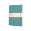 Notebooks|Moleskine Classic Extra Large Notebook, 7.5" x 9.84", Unruled, Reef Blue (8058341716076)