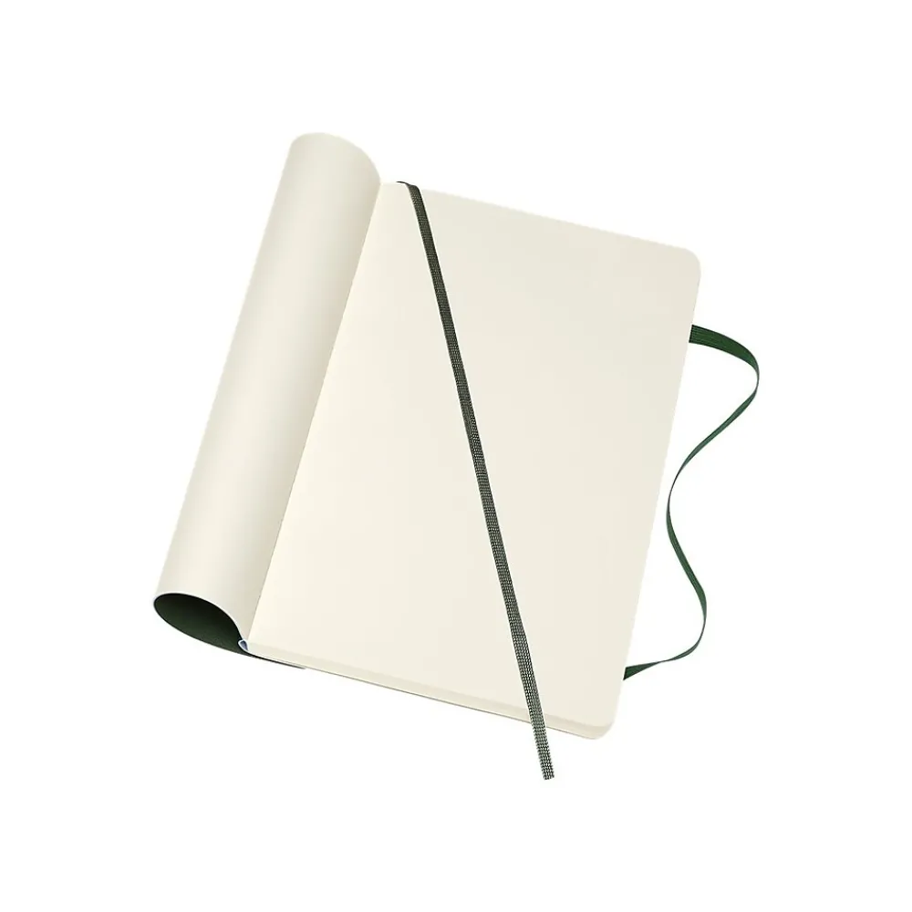 Notebooks|Moleskine Classic Pocket Notebook, 5" x 8.25", 96 Sheets, Green (600028)