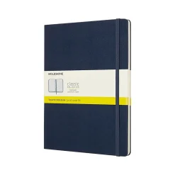 Notebooks|Moleskine Classic Professional Notebooks, 5" x 8.25", 120 Sheets, Blue (893687XX)