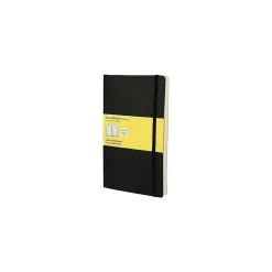 Notebooks|Moleskine Classic Professional Notebook, 7.5" x 10", Graph Ruled, 96 Sheets, Black (707247)