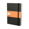 Notebooks|Moleskine Classic 1-Subject Professional Notebook, 7.5" x 10", Narrow Ruled, 96 Sheets, Black (323067)