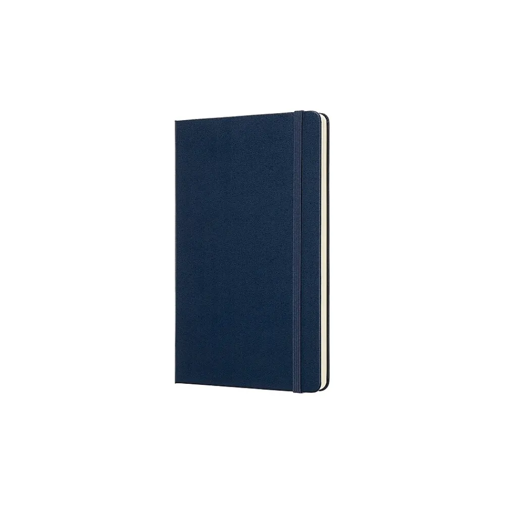 Notebooks|Moleskine Classic 1-Subject Professional Notebook, 5" x 8.25", Dotted, 240 Sheets, Blue (715437)