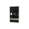 Notepads|Moleskine Notepad, 3.5" x 5.5", Black, 96 Sheets/Pad (620909)