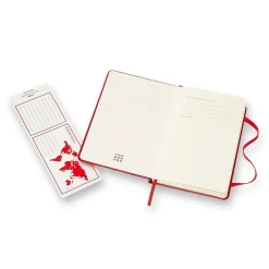 Notebooks|Moleskine Pocket 1-Subject Professional Notebooks, 3.5" x 5.5", Narrow Ruled, 96 Sheets, Red (930000)