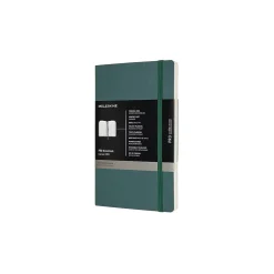 Notebooks|Moleskine Pro Large Professional Notebooks, 5" x 8.25", Narrow Ruled, Green (620794)