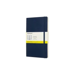 Notebooks|Moleskine Professional Notebooks, 5" x 8.25", Graph Ruled, 100 Sheets, Blue (715598)