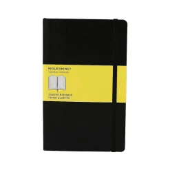 Notebooks|Moleskine Professional Notebooks, 5" x 8.25", Quad, 120 Sheets, Black (701139)