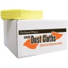 Heavy Weight Dusting Cloths, Yellow, 4/Pack (NWW-DC2324-200H)<Monarch Brands