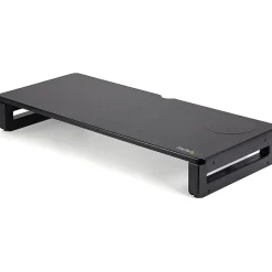 Sale StarTech Monitor Riser Stand with Wireless Charging Pad - 15W Qi Charger for Phone - Height Adjustable Computer Monitor Riser for Desk