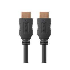 Monoprice 8' High Speed HDMI Male to Male 28AWG Cable With Ferrite Cores, Black