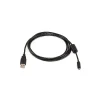 Monoprice 6' USB A to Mini-B 8pin Cable With Ferrites For Panasonic Nikon Digital Camera, Black