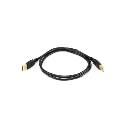Monoprice 3' USB A to USB A Cable, Male to Male, Black (105442)