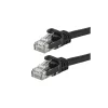 Monoprice FLEXboot Series 25' 24 AWG CAT-6 UTP Ethernet Network Cable, Black