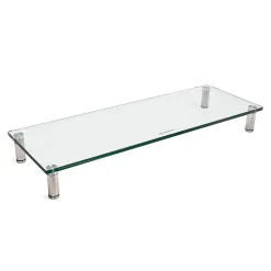 Discount Monoprice Multi Media Monitor Stand, Clear (9435)