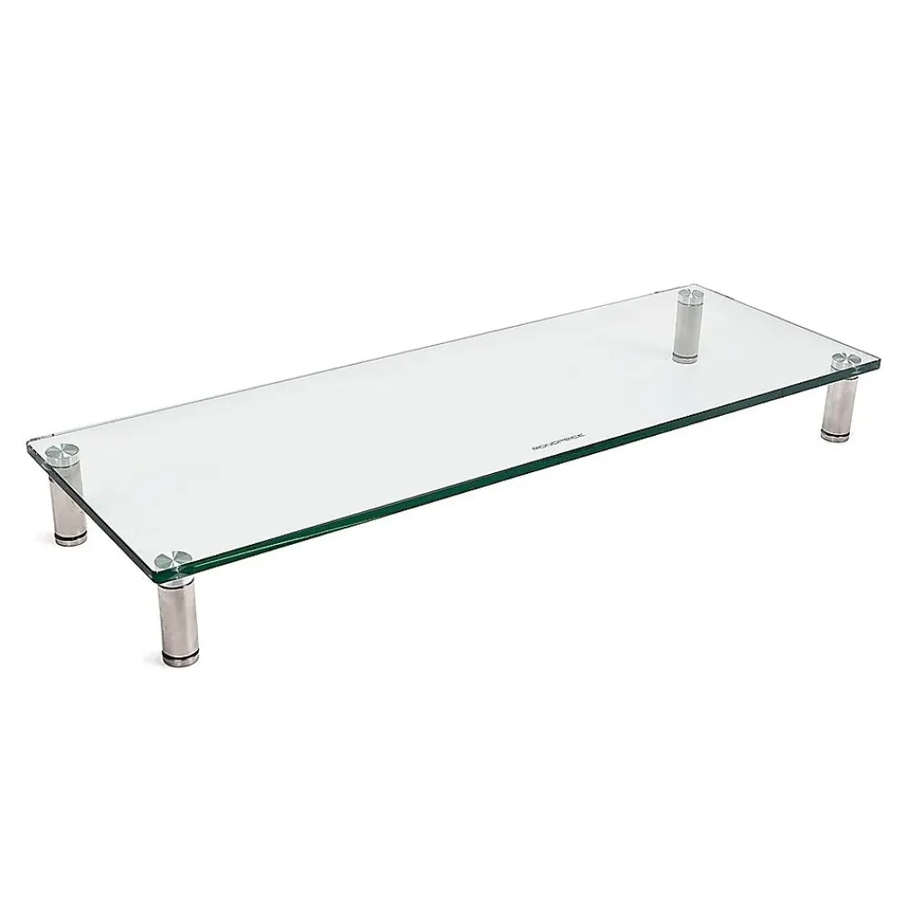 Discount Monoprice Multi Media Monitor Stand, Clear (9435)