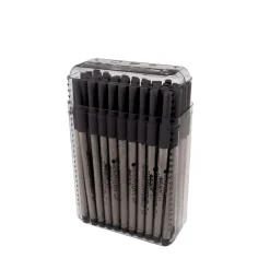 Pens|Monteverde ® Medium Ballpoint Refill For Sheaffer Ballpoint Pens, Black, 50/Pack