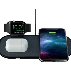 3-in-1 Wireless Charging Pad for iPhone XS Max/XS/XR/X/8/8 Plus, Black (409903653)<Mophie Discount