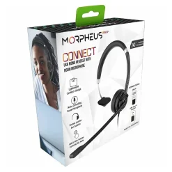 Sale Morpheus 360 Connect USB-A Mono Computer Headset, Unified Communcations Certified, Black (HS5200MU)
