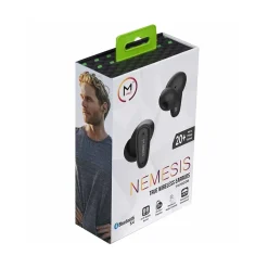 Nemesis Wireless Earbuds, Bluetooth, Black (TW1800W)<Morpheus 360 Discount