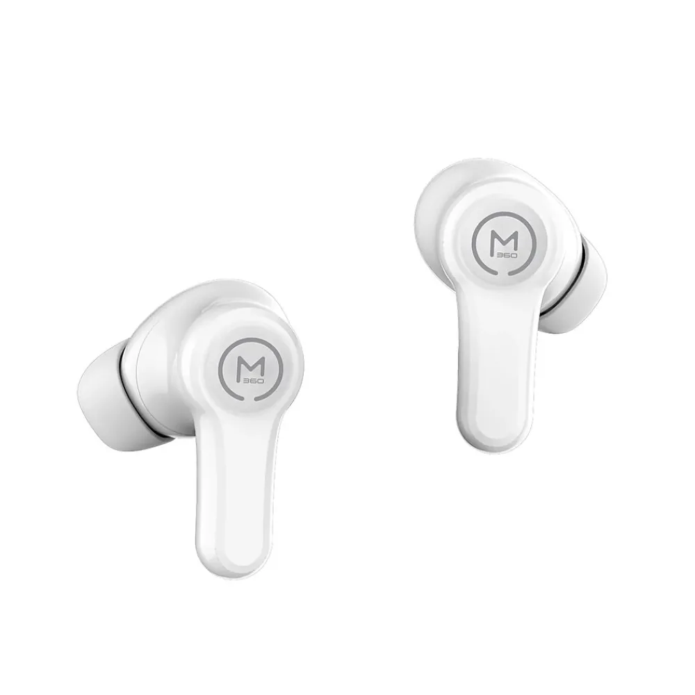 Pulse HD V-Hybrid True Wireless Earbuds, White (TW7800W)<Morpheus 360 Outlet