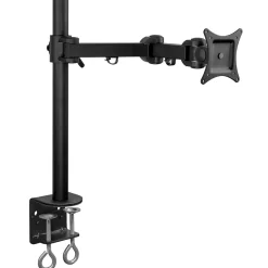 Online Mount-It! Mount it Mount-lt! Adjustable Monitor Arm, Up to 27", Black (MI-751)