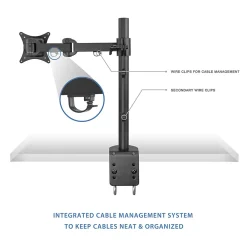 Online Mount-It! Mount it Mount-lt! Adjustable Monitor Arm, Up to 27