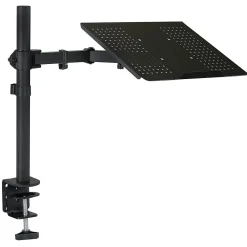 19" x 19" Steel Mount Laptop Desk Stand for 17" Laptops, Black (MI-4352LT)<Mount-It! Online