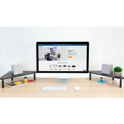 Clearance Mount-It! Adjustable Corner Monitor Stand, Up to 32