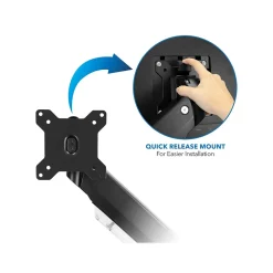 Hot Mount-It! Adjustable Dual-Monitor Mount, Up to 35