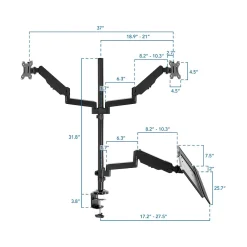 Clearance Mount-It! Adjustable Monitor Mount, Up to 32