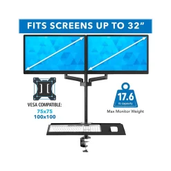 Clearance Mount-It! Adjustable Monitor Mount, Up to 32
