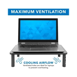 Mount-It! Adjustable Monitor Stand, Up to 32