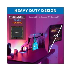 Discount Mount-It! Adjustable Monitor Arm, Up to 49