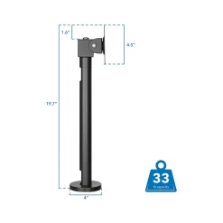 Clearance Mount-It! Adjustable POS Monitor Mount, Up to 23