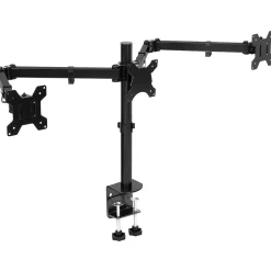 Hot Mount-It! Adjustable Triple Monitor Mount, Up to 32", Black (MI-753XL)
