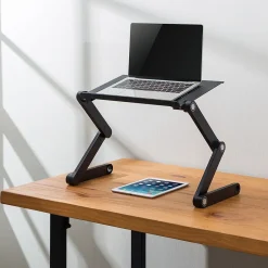 Adjustable Vented Aluminum Laptop Stand (MI-7210)<Mount-It!