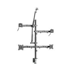 Clearance Mount-It! All-in-One Adjustable Studio Camera Setup Dual Mount, Up to 32", Black (MI-482)