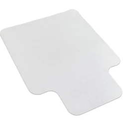 Chair Mats*Mount-It! Carpet Chair Mat with Lip, 35.5" x 47", Clear Vinyl (MI-7817)